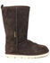 Image #2 - Superlamb Men's Argali Ram Western Boots - Round Toe, Chocolate, hi-res