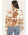 Image #4 - Shyanne Women's Roberta Polar Fleece Snap-Front Pullover, Coffee, hi-res