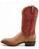 Image #3 - Lucchese Men's Gordon Western Boot - Broad Square Toe, Tan, hi-res