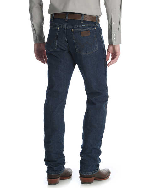 Image #1 - Wrangler Men's Premium Performance Cool Vantage Regular Fit Cowboy Cut Jeans, Indigo, hi-res