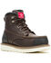 Image #1 - Wolverine Men's 6" Loader II ft HYPERREST CarbonMAX&reg; Moc Work Boots - Composite Toe, Dark Brown, hi-res