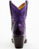 Image #5 - Idyllwind Women's Wheels Metallic Leather Booties - Pointed Toe, Purple, hi-res