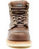 Image #4 - Hawx Men's USA Moc Wedge Value Work Boots - Steel Toe, Dark Brown, hi-res