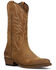 Image #1 - Frye Men's Grady Suede Short Western Boots - Medium Toe, Mushroom, hi-res