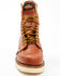 Image #4 - Thorogood Men's 8" American Heritage Moc Work Boots - Soft Toe, Brown, hi-res