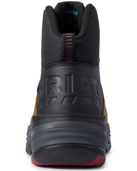 Image #3 - Ariat Men's 360 Stryker Work Boots - Soft Toe, Brown, hi-res