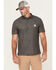 Image #1 - Carhartt Men's Loose Fit Midweight Short Sleeve Button-Down Polo Shirt , Heather Grey, hi-res