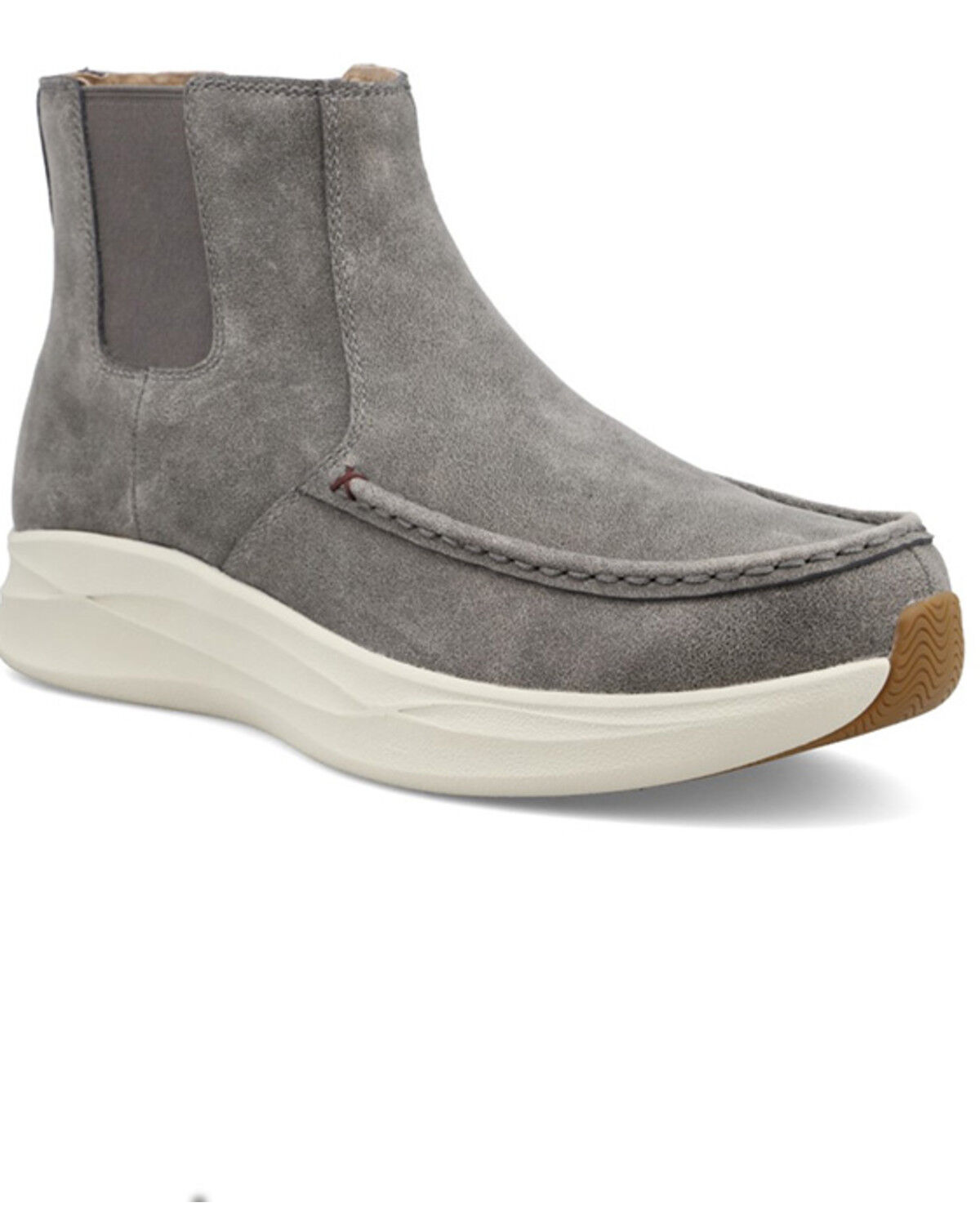 Image #1 - Twisted X Men's Feather X&trade; Casual Ankle Boots - Moc Toe, Grey, hi-res