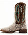 Image #3 - Dan Post Women's Back Cut Natural Python Exotic Western Boot - Broad Square Toe, Natural, hi-res