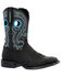 Image #1 - Durango Women's Westward Midnight Western Performance Boots - Broad Square Toe, Blue, hi-res