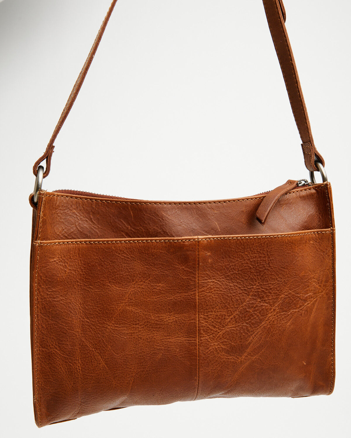 Image #2 - Shyanne Women's Nolyn Boot Stitch Crossbody Bag, Brown, hi-res