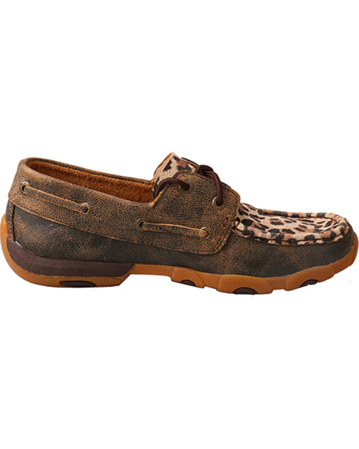 Image #2 - Twisted X Boots Women's Cheetah Print Driving Mocs, Leopard, hi-res