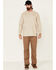 Image #2 -  Ariat Men's FR Air Long Sleeve Work Long Sleeve Henley Shirt - Tall , Sand, hi-res