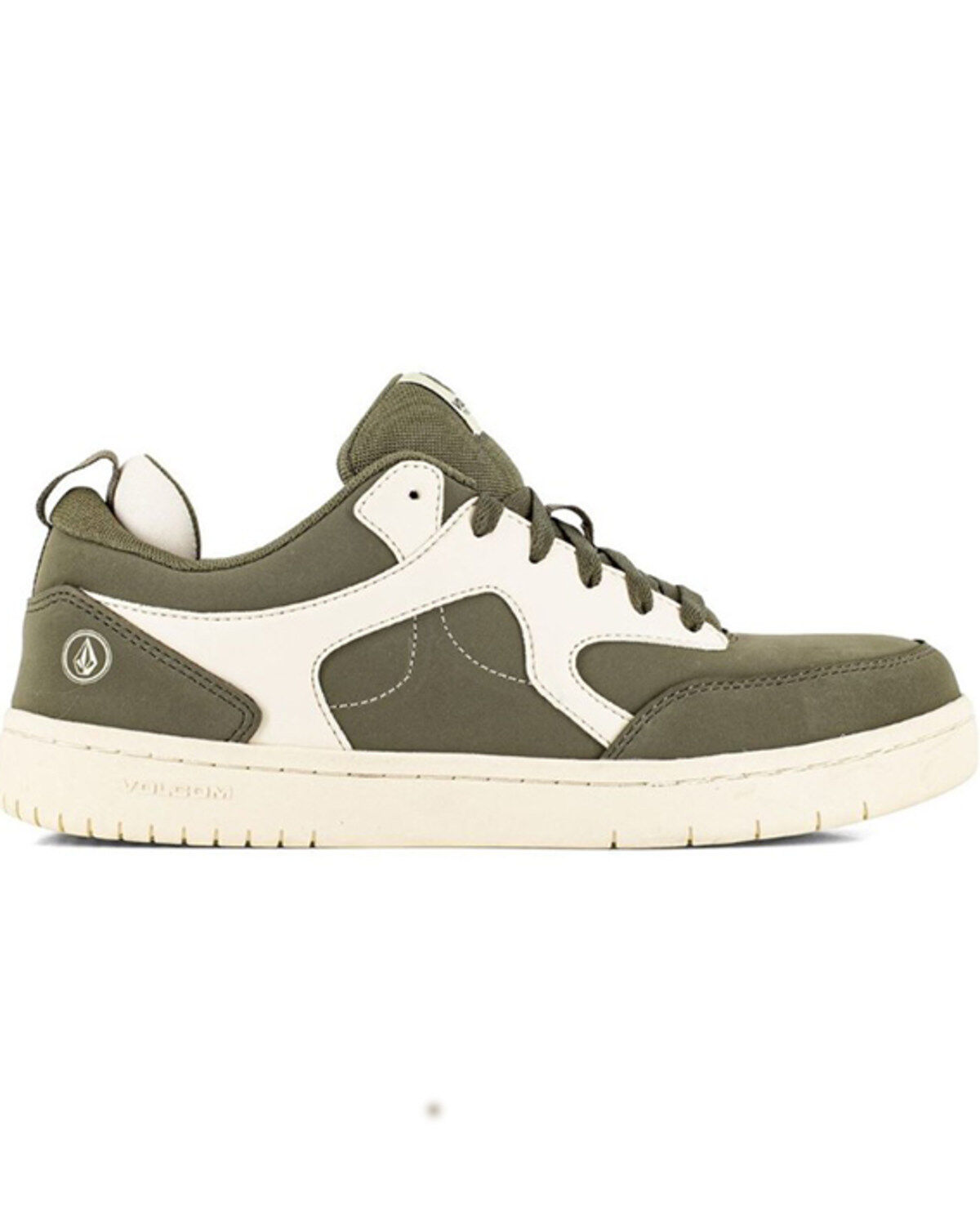 Image #2 - Volcom Men's Vitals Skate Inspired Work Shoes - Composite Toe, Light Grey, hi-res
