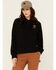 Image #1 - Carhartt Women's Tencel™ Fiber Series Loose Fit Graphic Hoodie, Black, hi-res