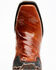 Image #6 - Dan Post Men's Eel Exotic Western Boots - Square Toe, Brown, hi-res