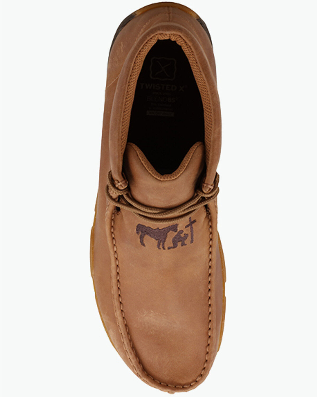 Image #6 - Twisted X Men's Chukka Driving Mocs, Pecan, hi-res