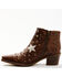 Image #3 - Myra Bag Women's Toasty Booties - Snip Toe, Cognac, hi-res