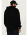 Image #4 - Hawx Men's Logo Sleeve Hooded Sweatshirt - Tall , Black, hi-res