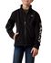 Image #2 - Ariat Boys' Logo Softshell Jacket, Black, hi-res