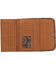 Image #2 - American West Women's Saddle Ridge Tri-Fold Wallet, Rust Copper, hi-res