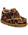 Image #1 - Twisted X Toddler Girls' Leopard Driving Moc Shoes - Moc Toe , Leopard, hi-res