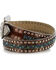 Image #4 - Angel Ranch Women's Stud & Stone Western Belt, Brown, hi-res