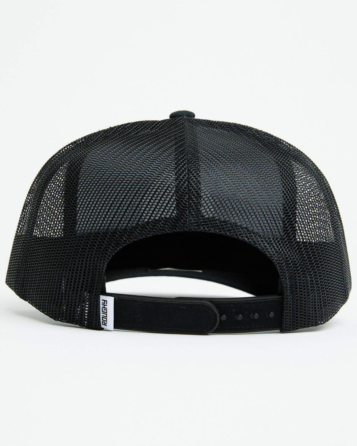 Image #3 - Hooey Boys' Roughy 2.0 Trucker Cap, Black, hi-res