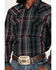 Image #3 - Gibson Men's Purple Hazed Plaid Snap Western Shirt, Purple, hi-res