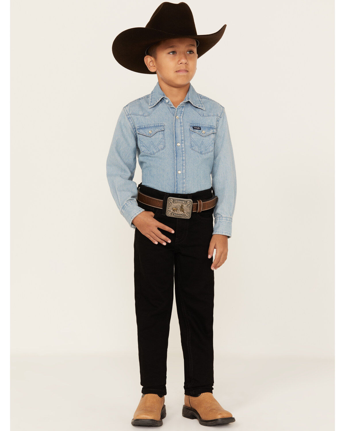 Cody James Boys' Night Rider Straight Leg Jeans - Sizes 8-20, Black, hi-res