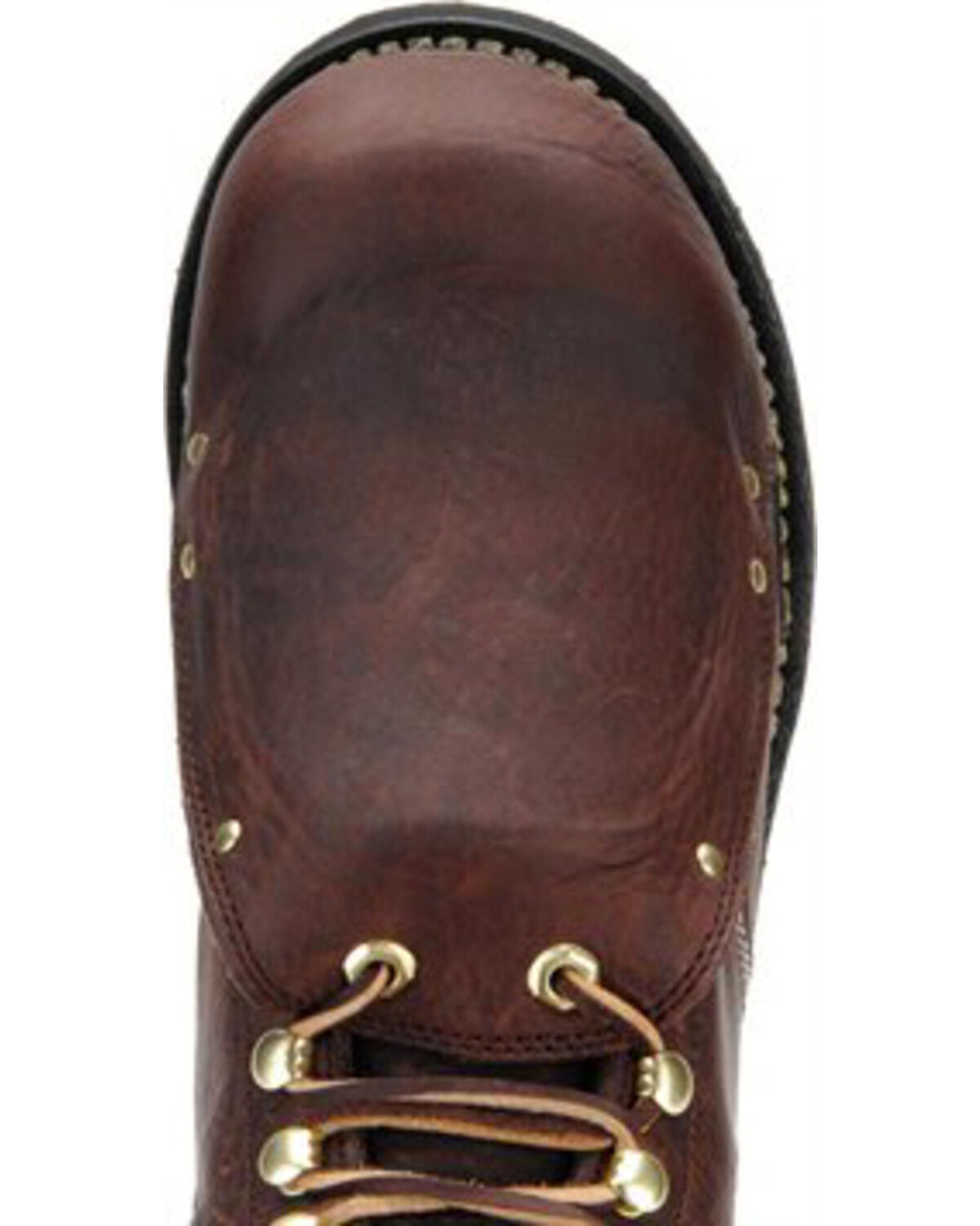 Image #5 - Carolina Men's External MetGuard Work Boots, Brown, hi-res