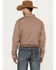Image #4 - RANK 45&reg; Men's Spur Printed Long Sleeve Button-Down Stretch Western Shirt, Pecan, hi-res