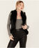 Image #1 - Shyanne Women's Cable Knit Vest, Black, hi-res