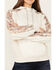 Image #3 - Shyanne Women's Alpine Color Block Printed Fleece Hoodie, Taupe, hi-res