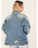 Image #4 - Cleo + Wolf Women's Medium Wash Denim Jacket , Medium Wash, hi-res