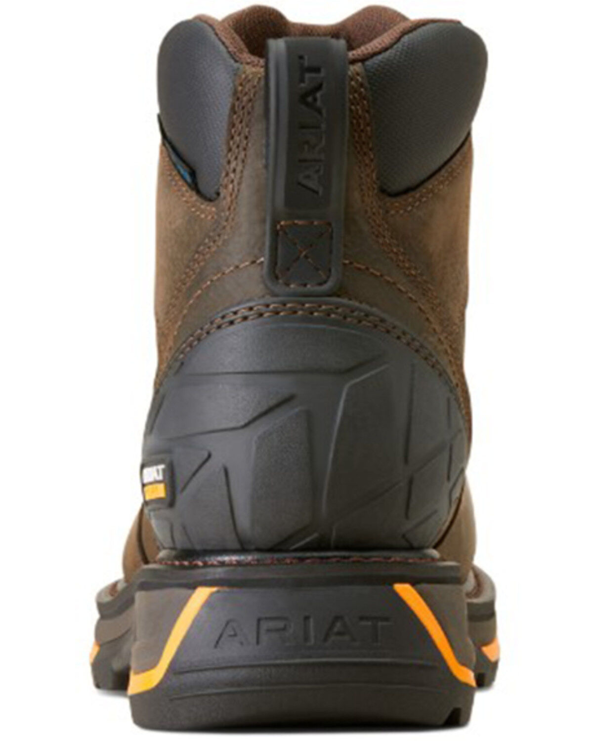Image #3 - Ariat Men's Big Rig 6" Waterproof Work Boots - Composite Toe, Brown, hi-res