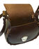 Image #2 - Western Express Women's Brown Floral Leather Shoulder Bag, Brown, hi-res