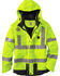 Image #1 - Carhartt High-Visibility Class 3 Waterproof Jacket - Big & Tall, Lime, hi-res