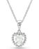 Image #1 - Montana Silversmiths Women's Frozen Heart Necklace, Silver, hi-res