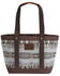 Image #1 - Pendleton Women's Harding Star Tote, Grey, hi-res