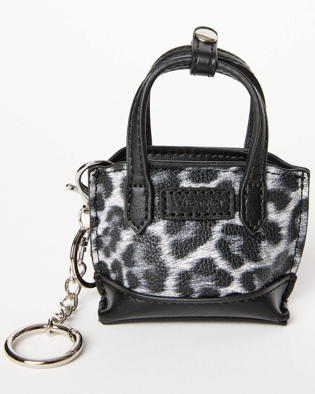 Image #3 - Wrangler X Boot Barn Leopard Print Mini Handbag Charm, Leopard, hi-res
