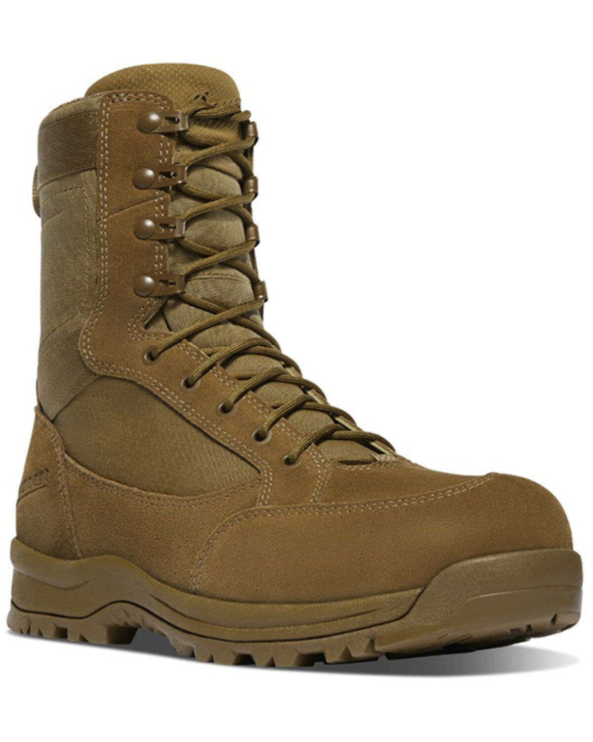 Danner Men's Tanicus 8" Side-Zip Waterproof Work Boots - Composite Toe, Tan, hi-res