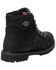 Image #2 - Harley Davidson Men's Lagarto Waterproof Motorcycle Boots - Composite Toe, Black, hi-res