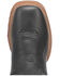 Image #6 - Dan Post Men's Milo Western Performance Boots - Broad Square Toe, Black, hi-res