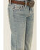 Image #2 - Rock & Roll Denim Boys' Two Tone Bootcut Denim Jeans , Blue, hi-res