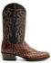 Image #2 - Cody James Men's Exotic Pirarucu Western Boots - Medium Toe , Dark Brown, hi-res