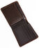 Image #3 - Cody James Men's Stitched Bi-Fold Leather Wallet , Brown, hi-res