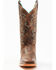 Image #4 - Shyanne Women's Cassidy Combo Western Boots - Square Toe, Brown, hi-res