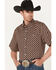 Image #2 - RANK 45&reg; Men's Mudslinger Geo Print Button-Down Stretch Western Shirt, Multi, hi-res