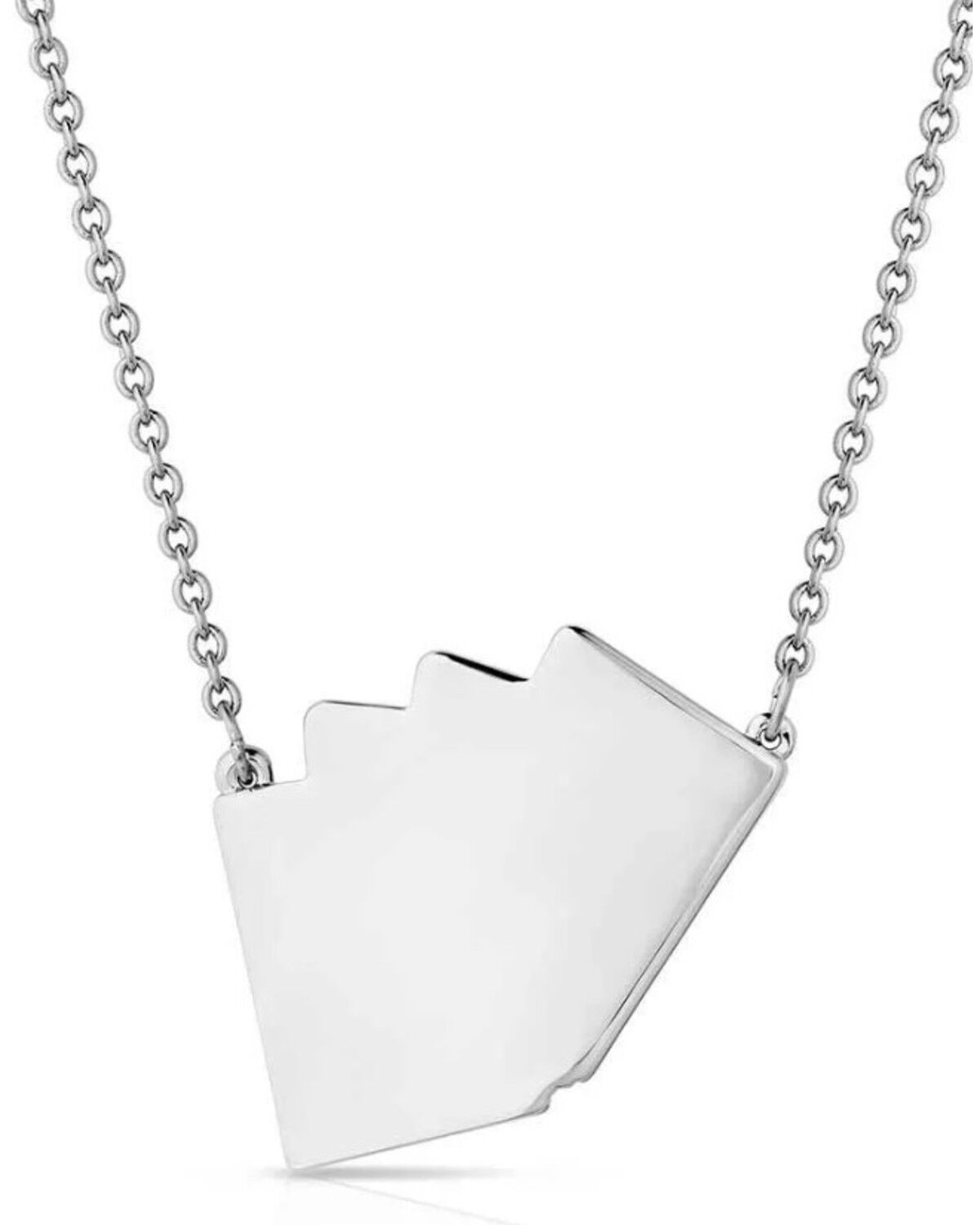 Image #2 - Montana Silversmiths Women's Four of a Kind Necklace, Silver, hi-res